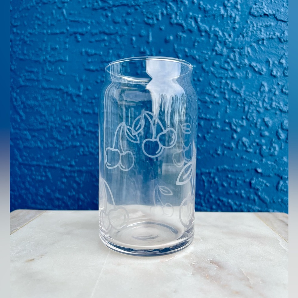 12oz Custom beer can glass
